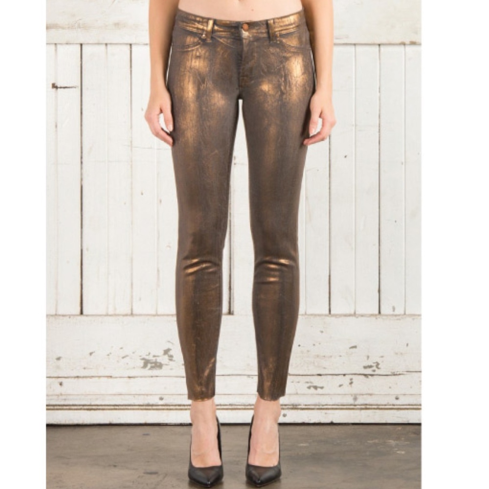 NWOT 🌟 Fidelity Copper Coated Stretch Denim